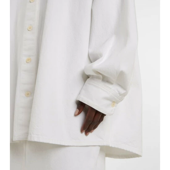 The Row Frannie Denim Shirt - Image 4