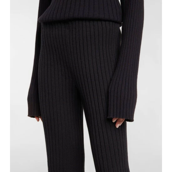 The Row Bija Cashmere Flared Pants - Image 3