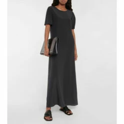 The Row Drape Leather Sandals