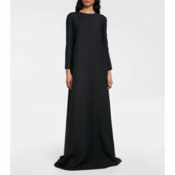 The Row Stefos Wool And Silk Gown