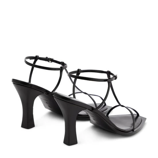 The Row T-Bar Leather Sandals - Image 2