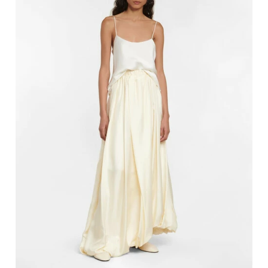 The Row Ava Leather Ankle Boots