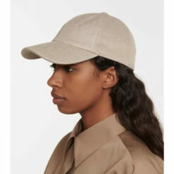 The Row Caspian Silk Baseball Cap