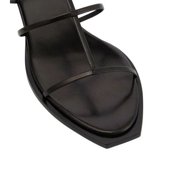 The Row T-Bar Leather Sandals - Image 5