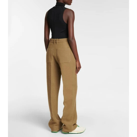 The Row Gustavo High-rise Wool-blend Pants - Image 2
