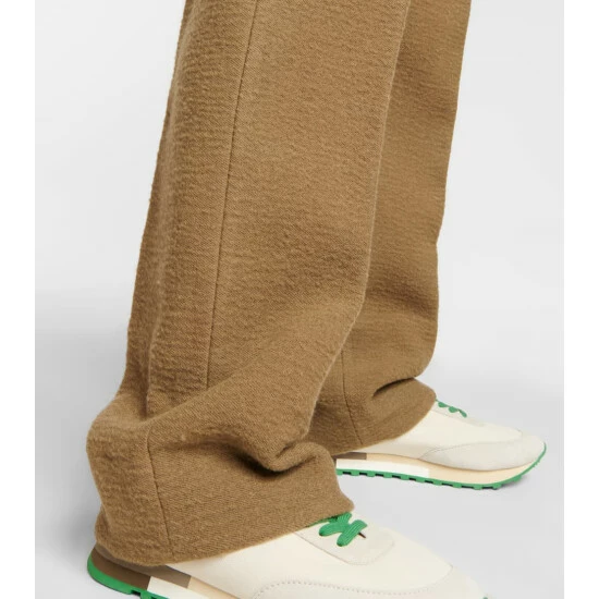 The Row Gustavo High-rise Wool-blend Pants - Image 4