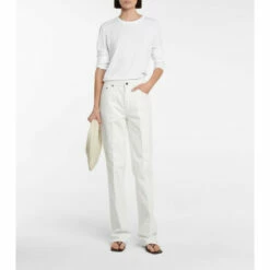 The Row Shermann Cotton-jersey Top