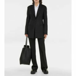 The Row Robin Leather Flatform Ankle Boots