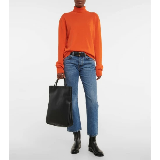 The Row Everett Leather Tote - Image 4