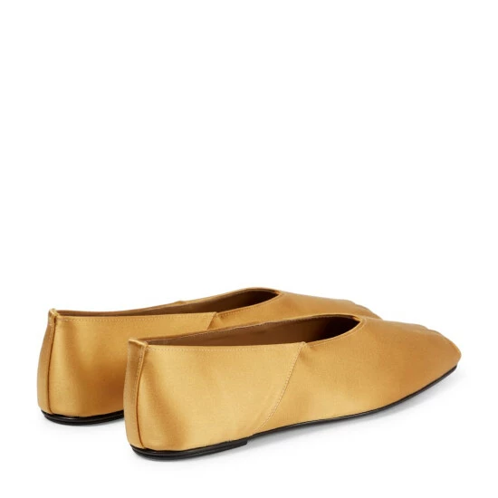 The Row Ballet Satin Ballet Flats - Image 2