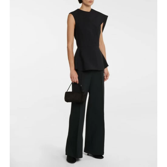 The Row Fayna Peplum Vest