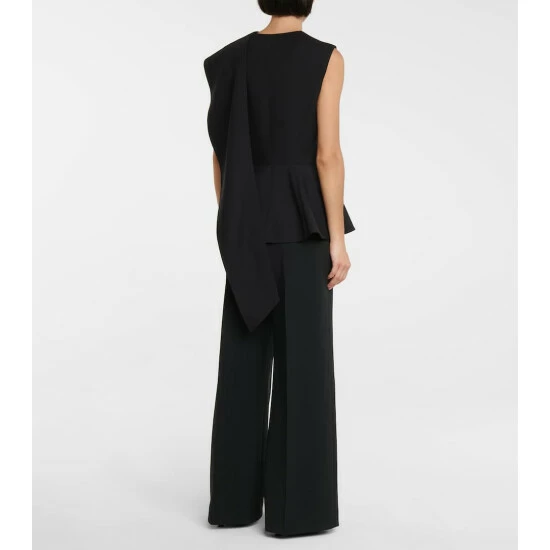 The Row Fayna Peplum Vest - Image 2