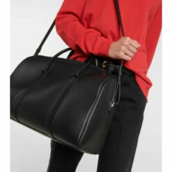 The Row Iowa Leather Duffel Bag