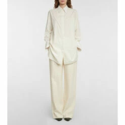 The Row Xime Silk Cady Shirt