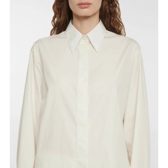 The Row Xime Silk Cady Shirt - Image 3