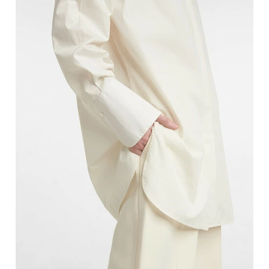 The Row Xime Silk Cady Shirt - Image 4