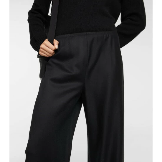 The Row Gala Wide-leg Wool Pants - Image 3