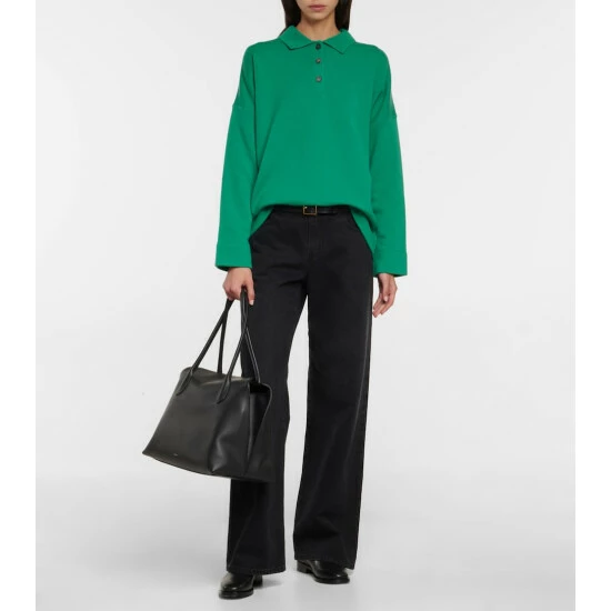 The Row Gabriel Leather Tote Bag - Image 4