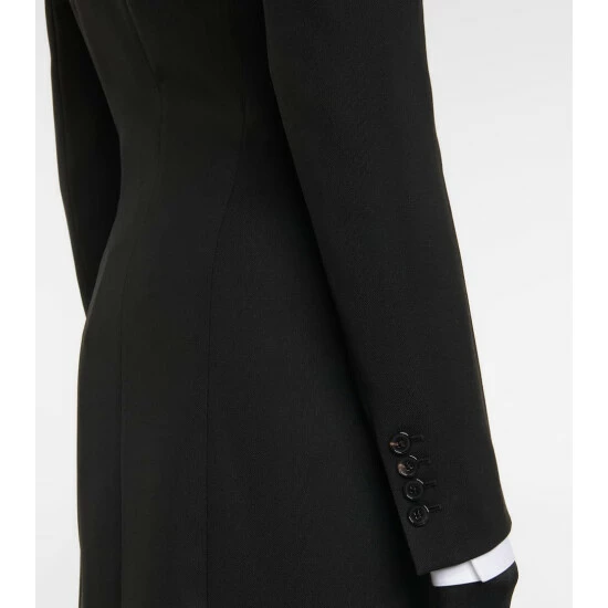 The Row Evy Double-breasted Wool And Mohair Coat - Image 4