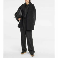 The Row Boris Leather Ankle Boots