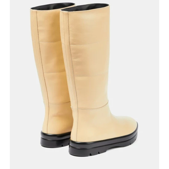 The Row Billie Leather Knee-high Boots - Image 2