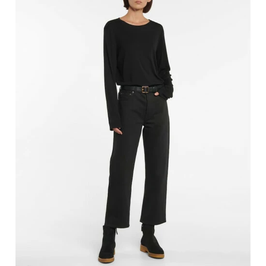 The Row Boris Suede Ankle Boots