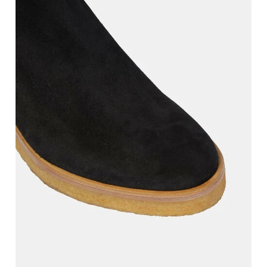 The Row Boris Suede Ankle Boots - Image 5