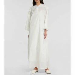 The Row Lanna Cotton Kaftan Maxi Dress