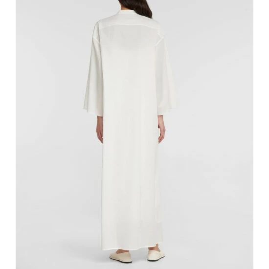 The Row Lanna Cotton Kaftan Maxi Dress - Image 2