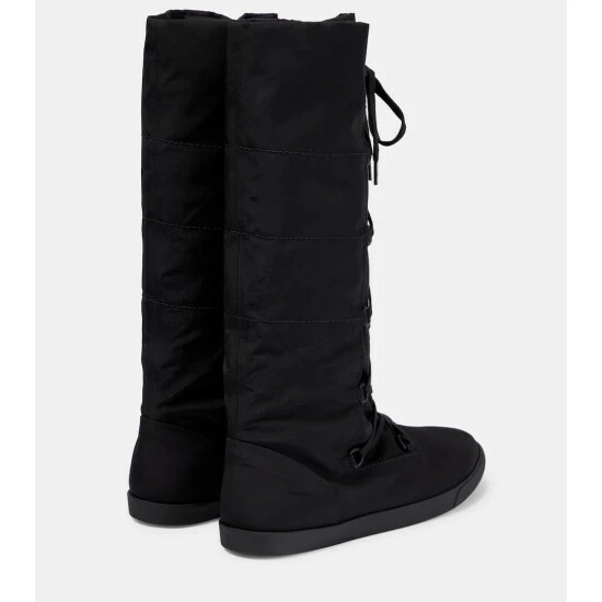 The Row Banana Nylon Lace-up Boots - Image 2