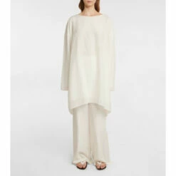 The Row Pamul Cotton And Silk Top