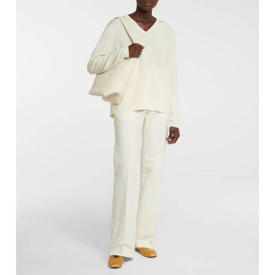 The Row Shanon High-rise Straight Pants