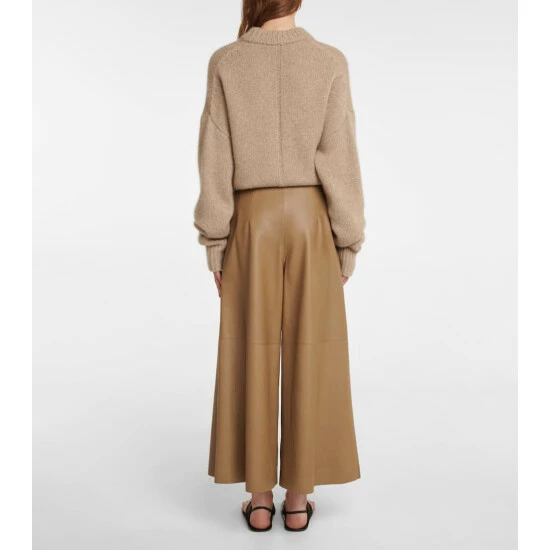 The Row Jacobo Leather Culottes - Image 2