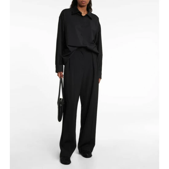 The Row Ozzy Embellished Ballet Flats