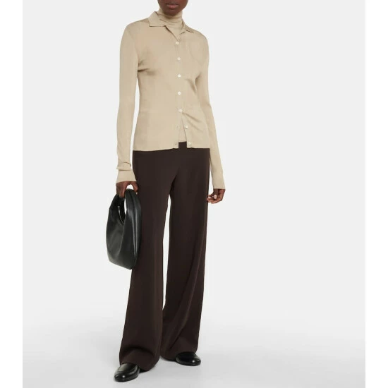 The Row Dryan Silk Blouse