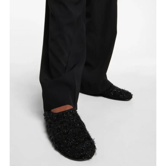 The Row Ozzy Embellished Ballet Flats - Image 3