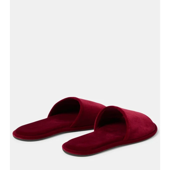 The Row Canal Velvet Slides - Image 2