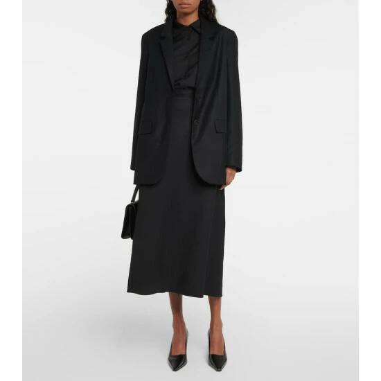 The Row Dustina Virgin Wool Blazer