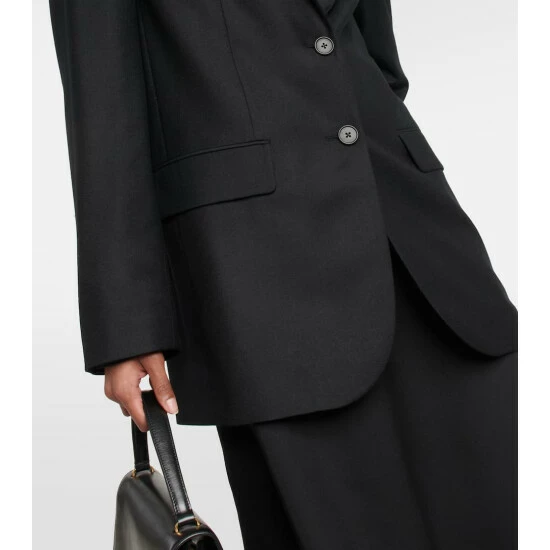 The Row Dustina Virgin Wool Blazer - Image 4