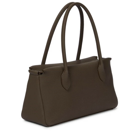The Row E/W Leather Shoulder Bag - Image 3
