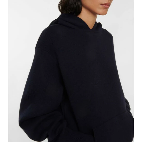 The Row Jaspar Cashmere Hoodie - Image 3