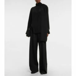 The Row Gala Wool-blend Wide-leg Pants