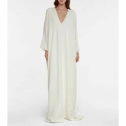 The Row Meelo Silk Cady Gown