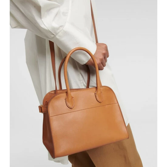 The Row Margaux Leather Tote Bag