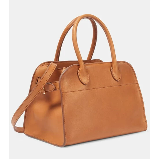 The Row Margaux Leather Tote Bag - Image 3