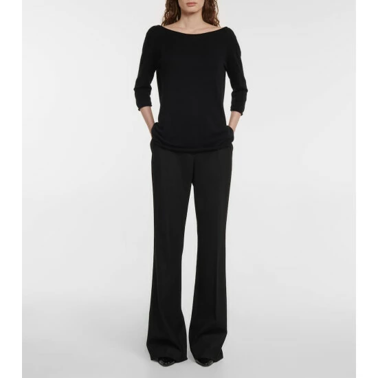 The Row Gandosso Cashmere And Silk Sweater