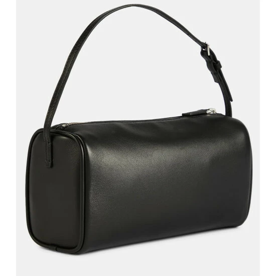 The Row '90s Baguette Leather Shoulder Bag - Image 3