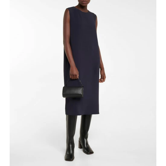 The Row '90s Baguette Leather Shoulder Bag - Image 4