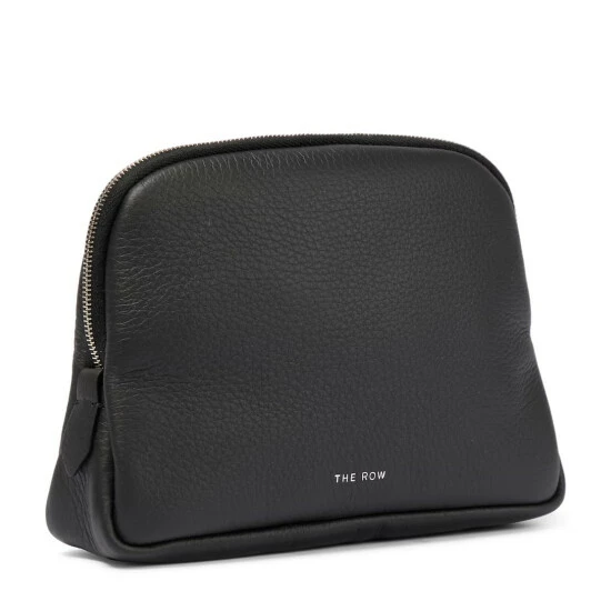 The Row Large Leather Cosmetic Case - Image 3
