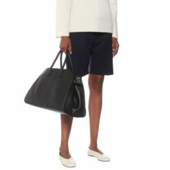 The Row Margaux 15 Leather Tote